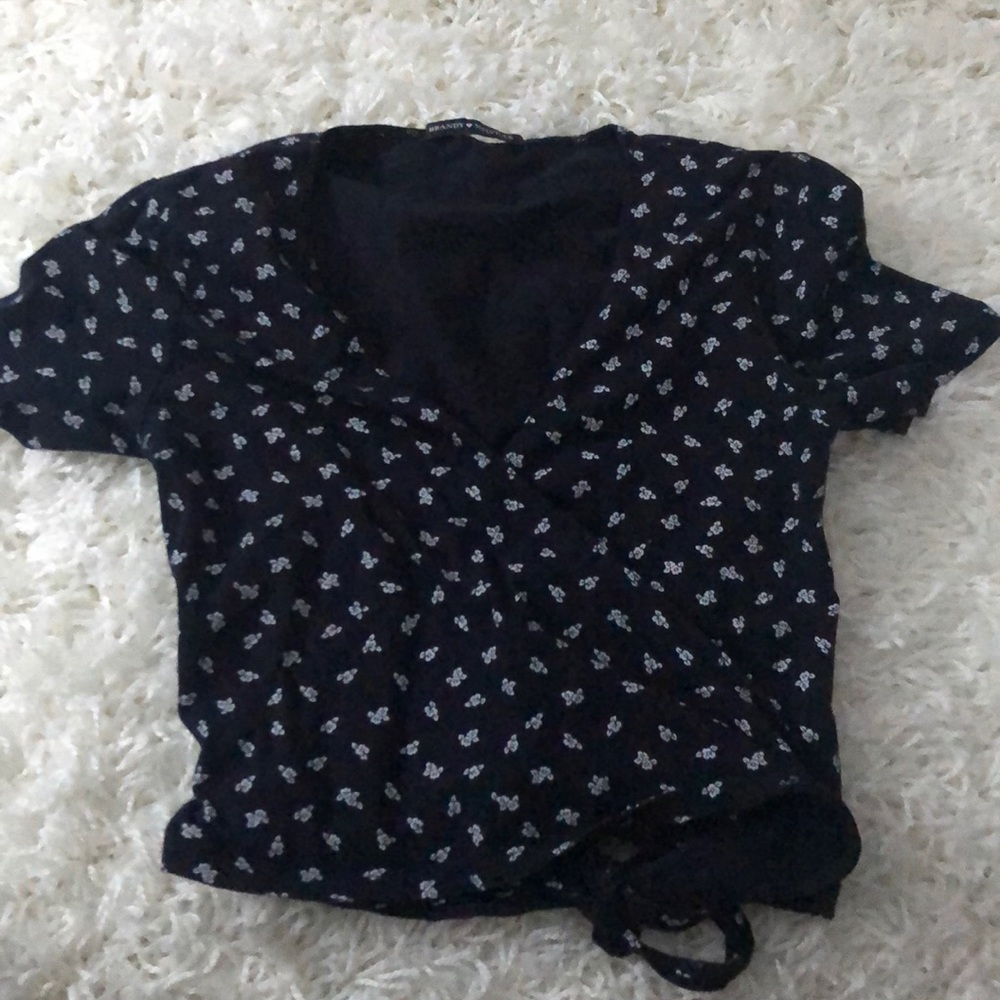 Brandy wrap shirt